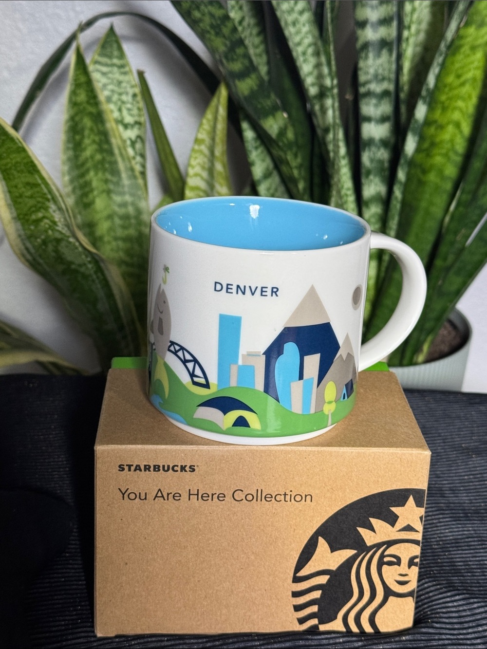 Starbucks "You Are Here" Denver 2015 Denver Coffee Mug - 14 Ounces